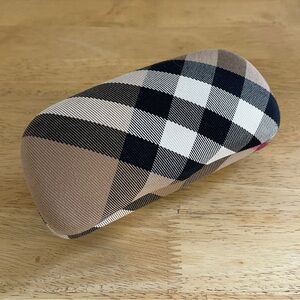 Burberry Classic Nova Check Plaid Glasses Case